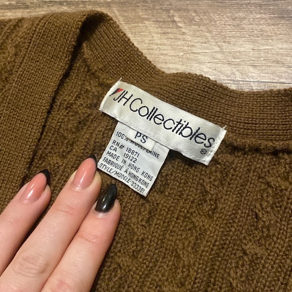 100% wool vest JH collectibles - Picture 2 of 2